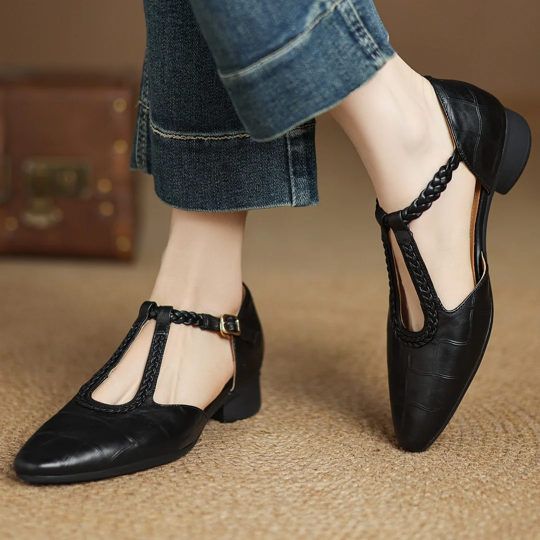 Ivy Leather Mary Janes