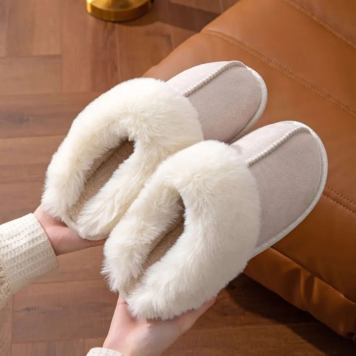 Grace&Mary™ - Non-slip fur slippers for winter