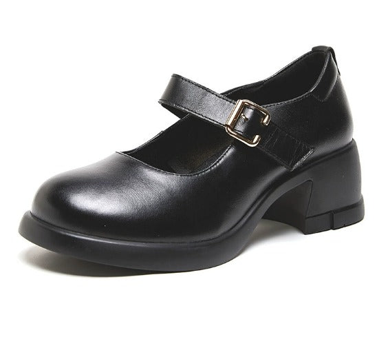 Celeste Leather Mary Janes