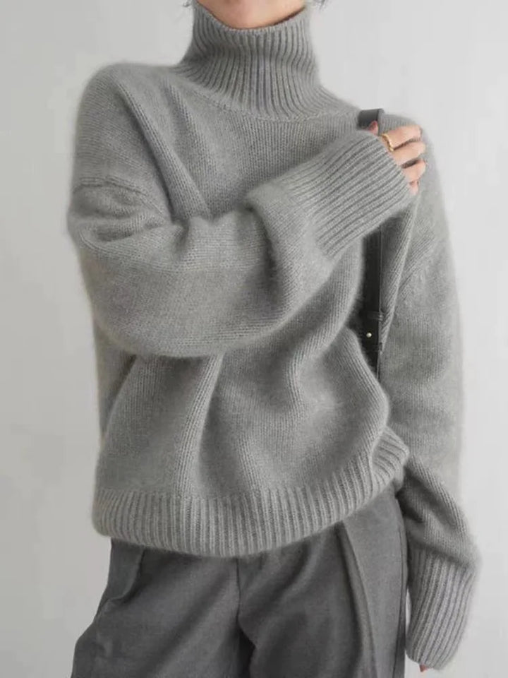 Grace&Mary™ – Cashmere High Collar