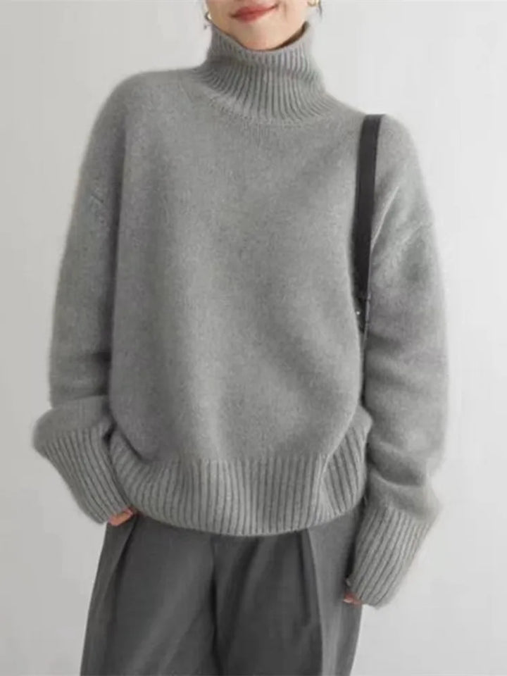 Grace&Mary™ – Cashmere High Collar