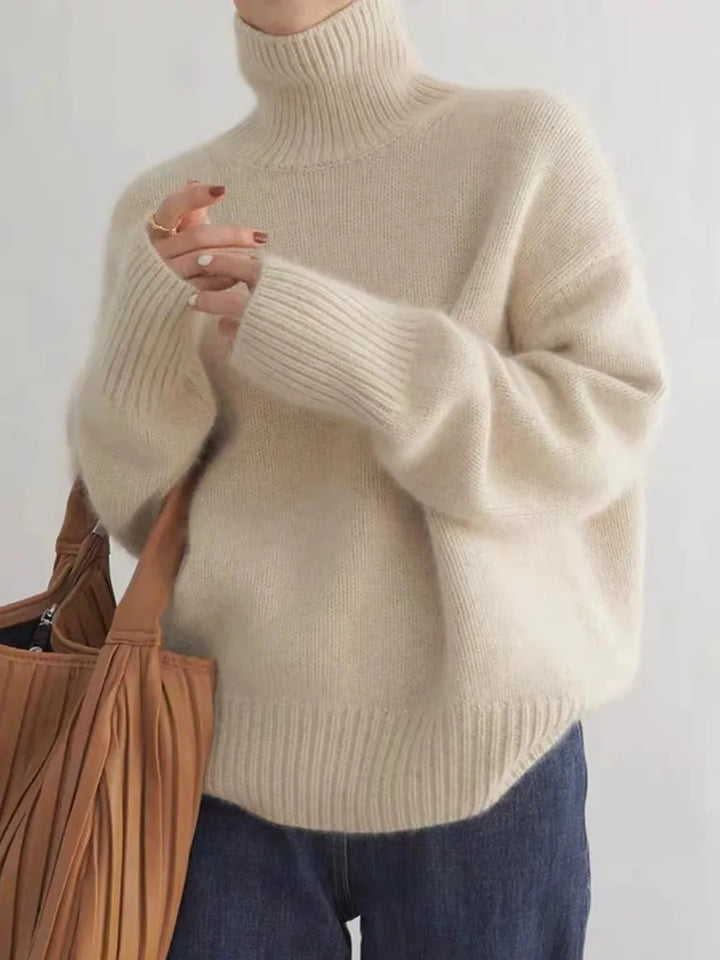 Grace&Mary™ – Cashmere High Collar