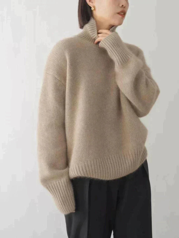 Grace&Mary™ – Cashmere High Collar