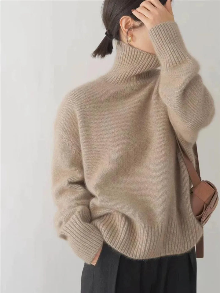 Grace&Mary™ – Cashmere High Collar