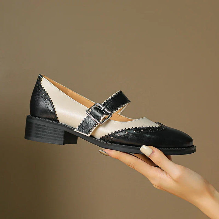 Louisa Leather Mary Janes