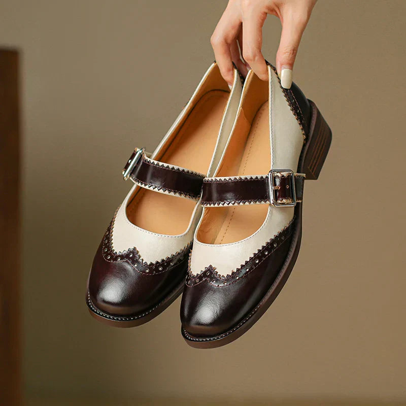 Louisa Leather Mary Janes