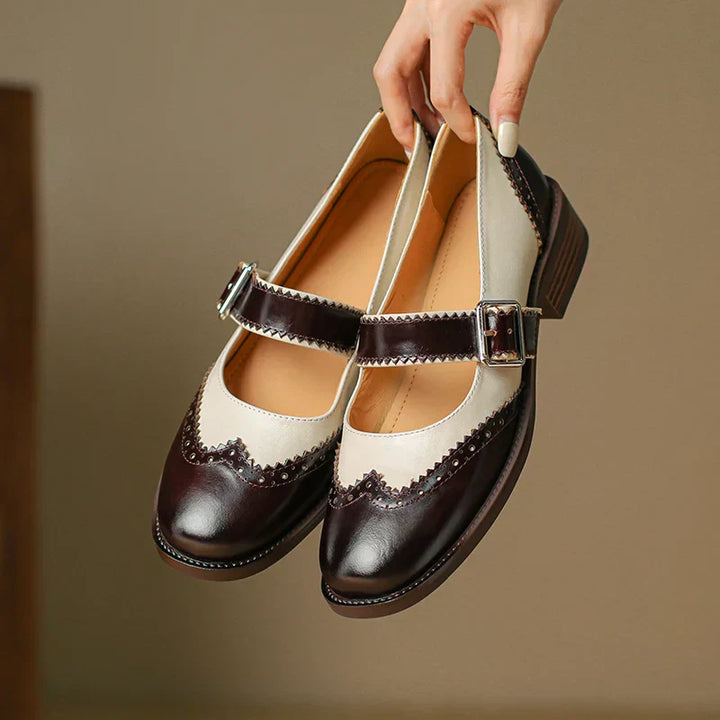 Louisa Leather Mary Janes