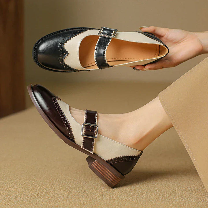 Louisa Leather Mary Janes