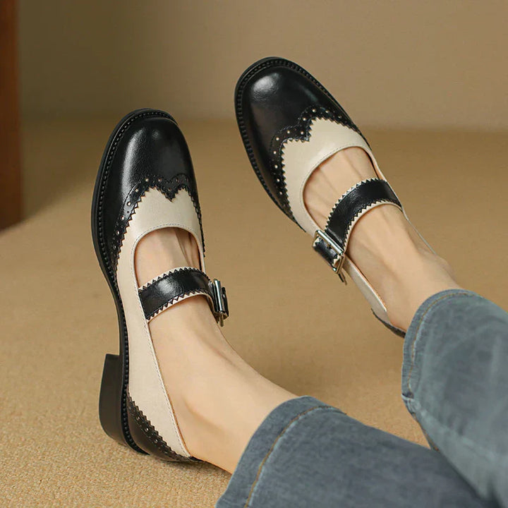 Louisa Leather Mary Janes