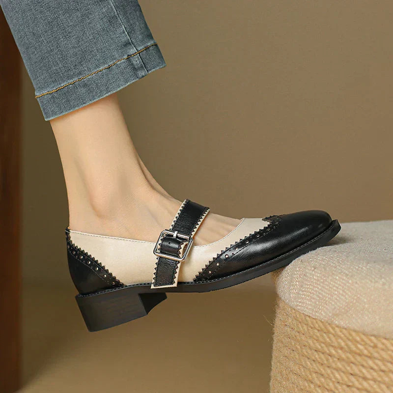 Louisa Leather Mary Janes