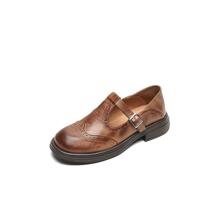 Elise Leather Mary Janes