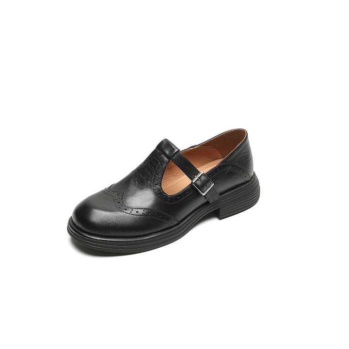 Elise Leather Mary Janes