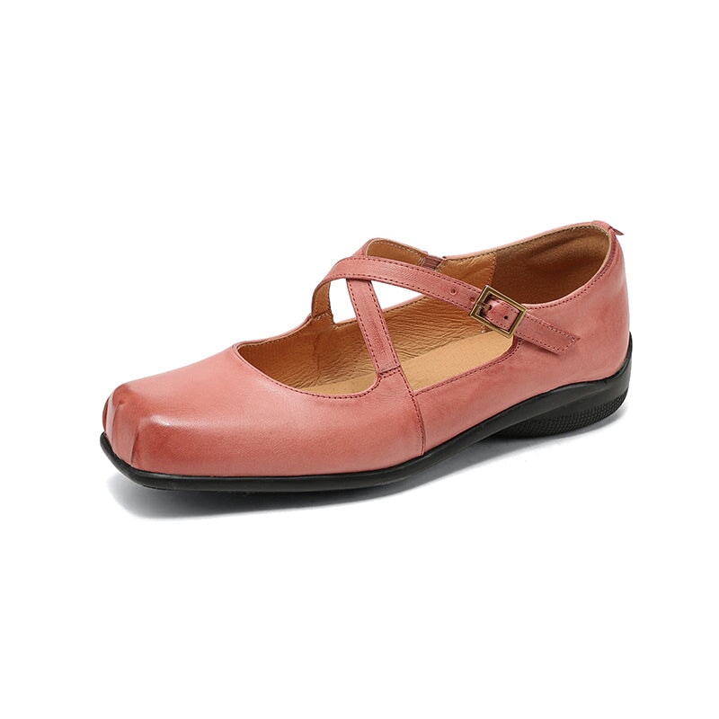 Clara Leather Mary Janes