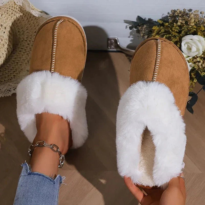 Grace&Mary™ - Non-slip fur slippers for winter