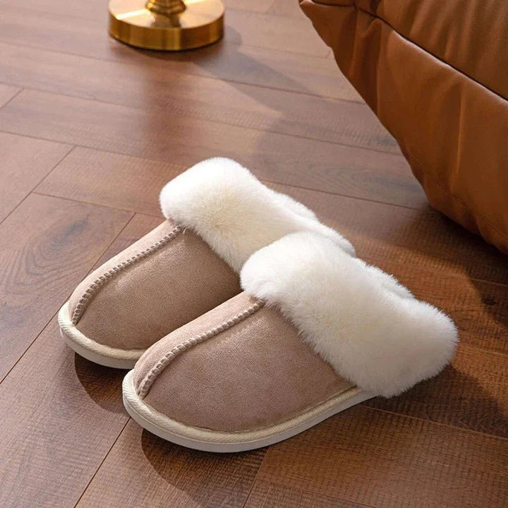 Grace&Mary™ - Non-slip fur slippers for winter