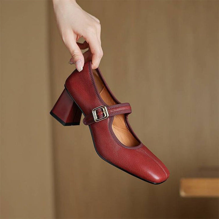 Rose Elegant Mary Janes