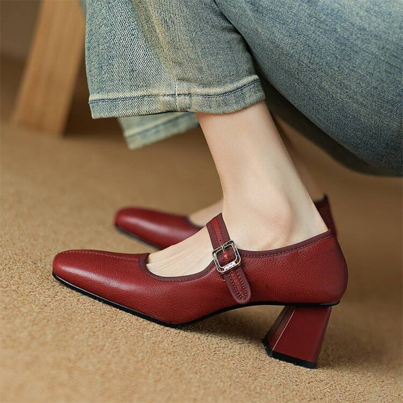 Rose Elegant Mary Janes