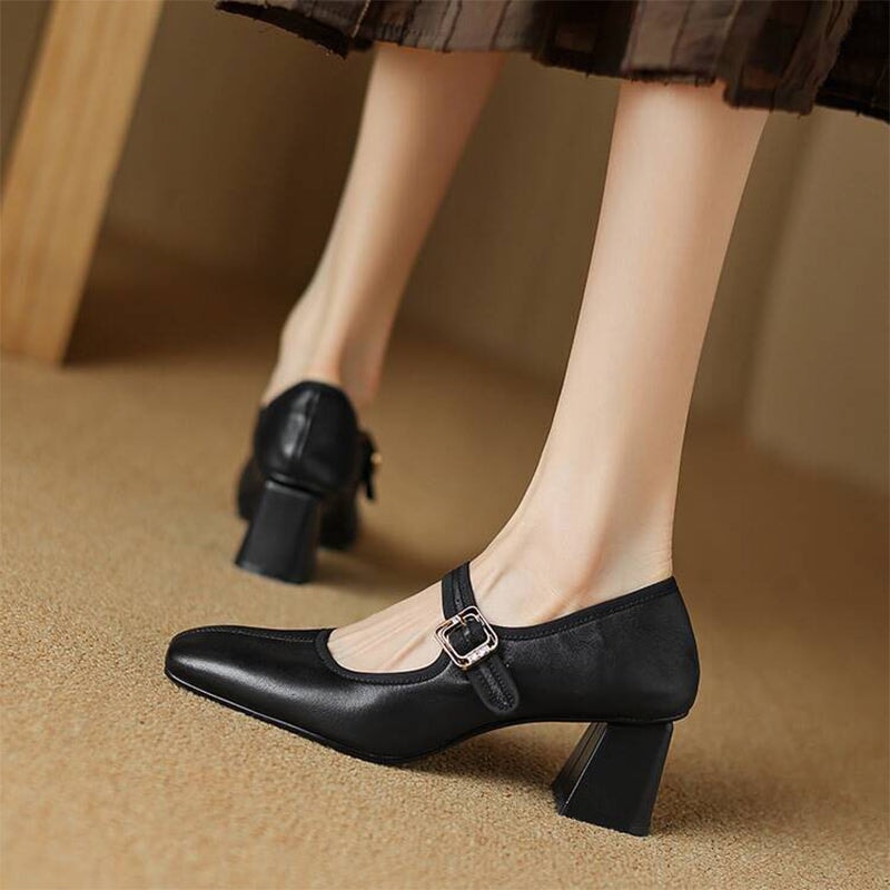Rose Elegant Mary Janes