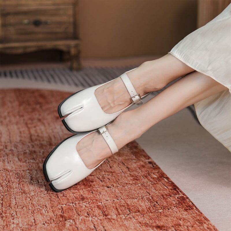 Victoria Leather Mary Janes