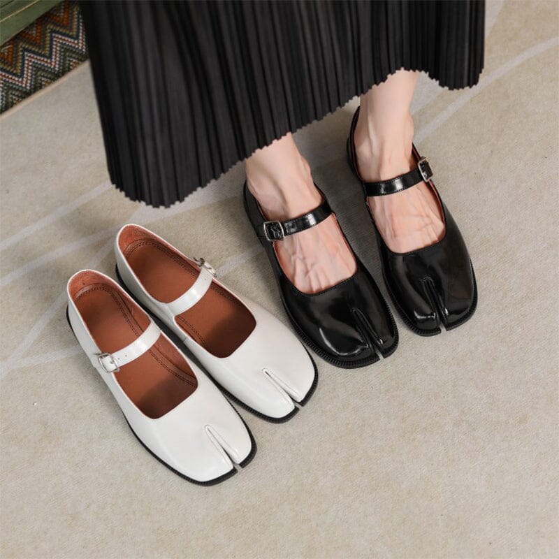 Victoria Leather Mary Janes