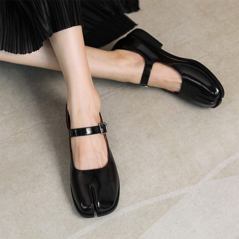 Victoria Leather Mary Janes