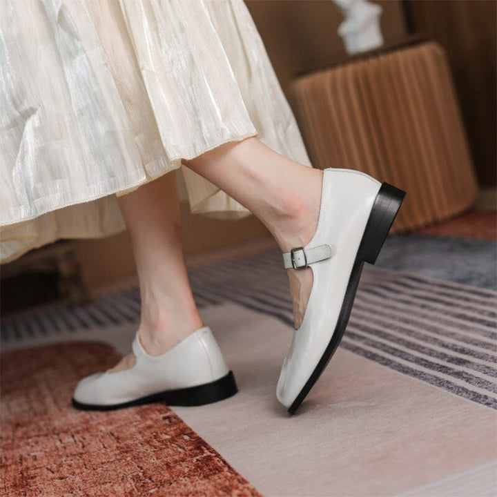 Victoria Leather Mary Janes